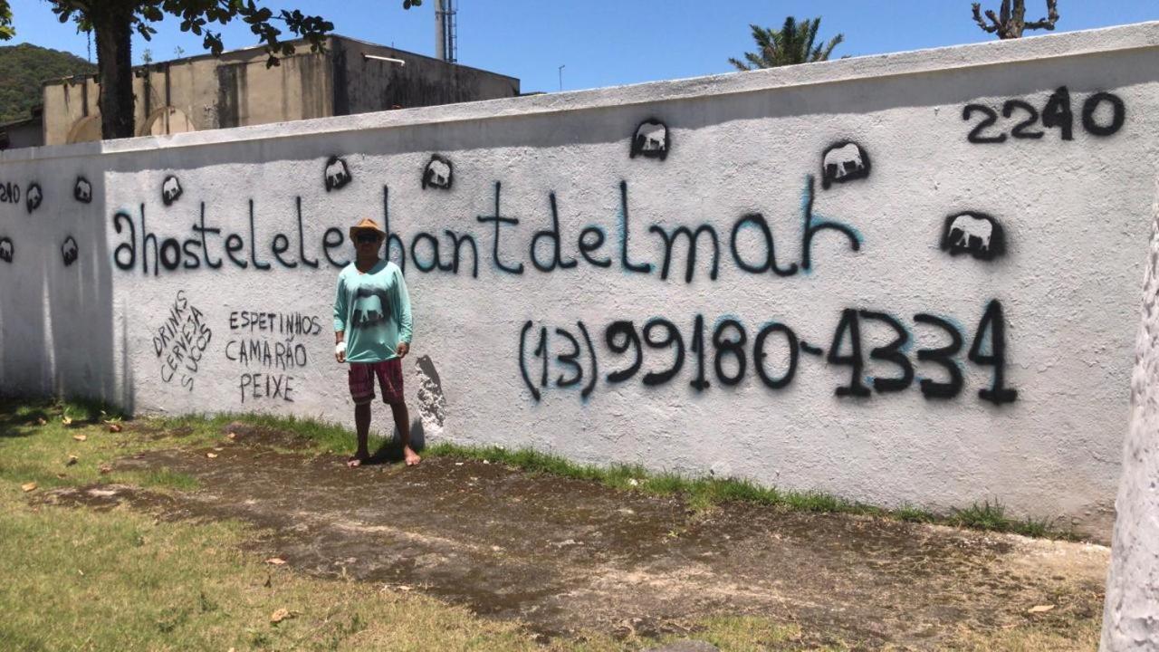 Hostel Elephant Del Mar Guarujá Eksteriør billede